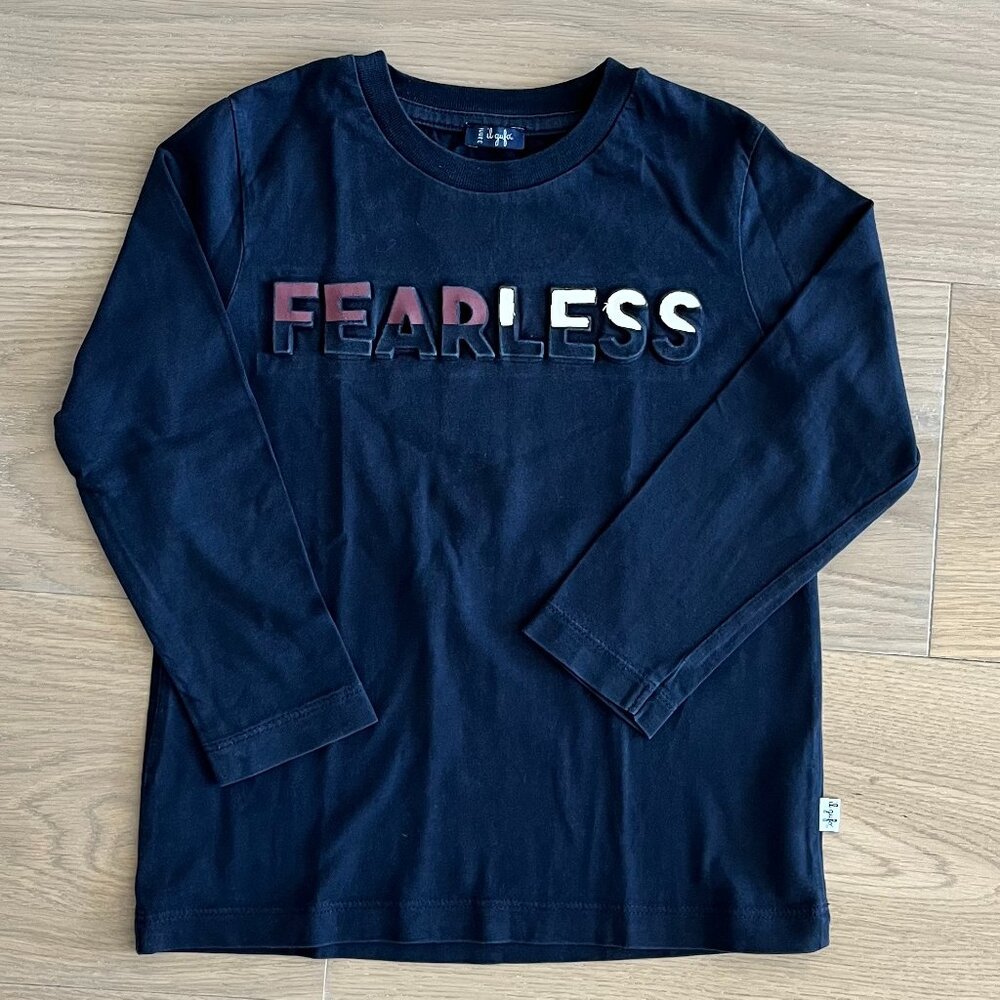 Il Gufo Long Sleeve Fearless Tshirt size 3T NWOT